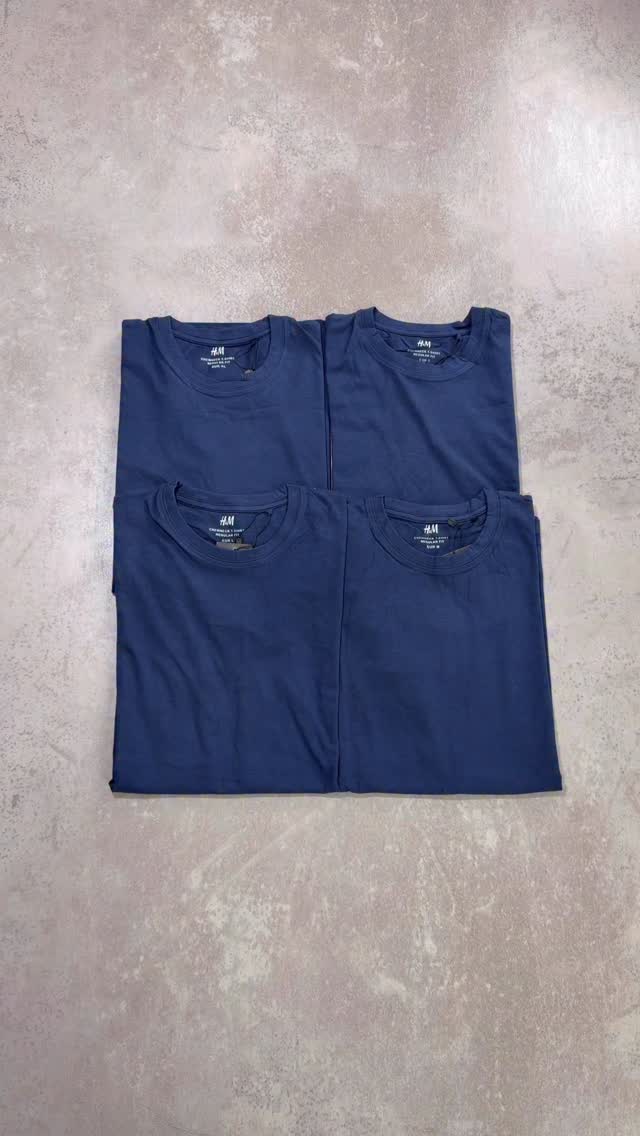 تیشرت نخی سوئدی H&M