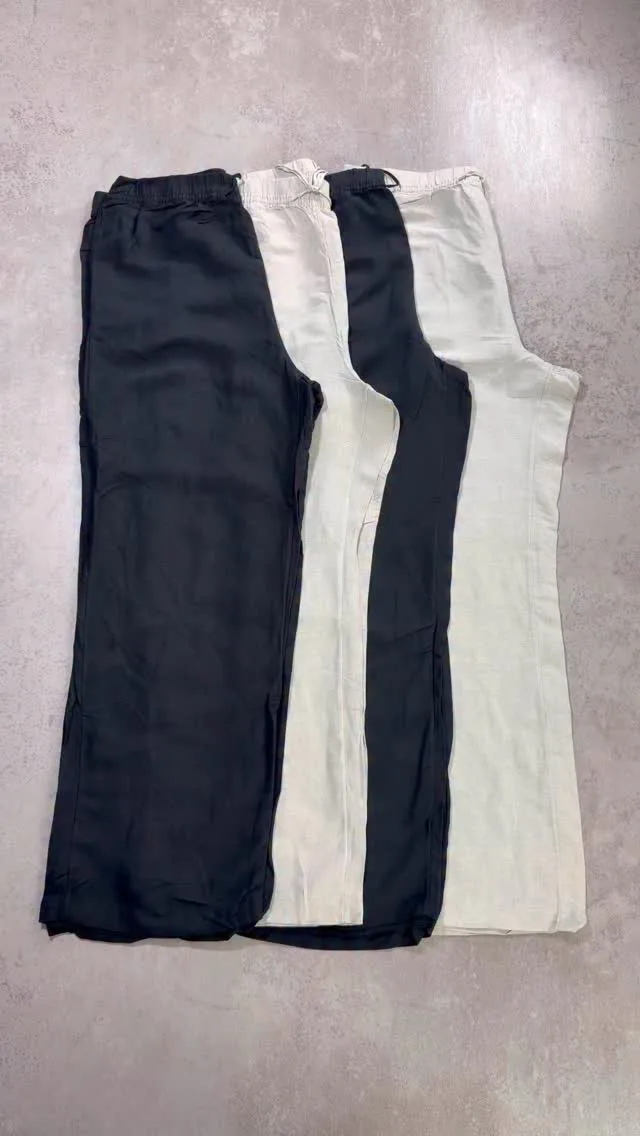 شلوار لیـنن زنــانه H&M سوئدی با کیفیت و طراحی عالی